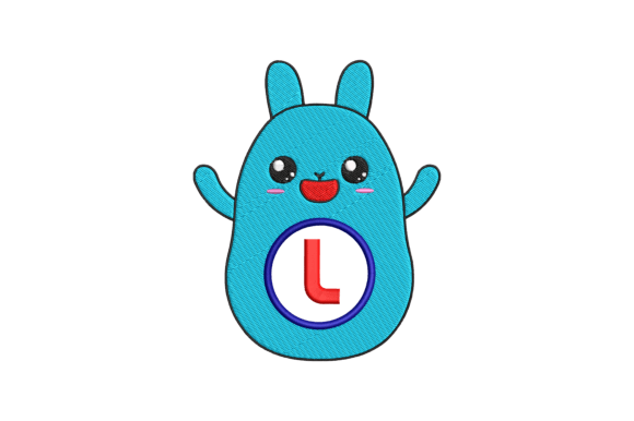 Cute Rabbit Letter L: A Holiday Embroidery Review