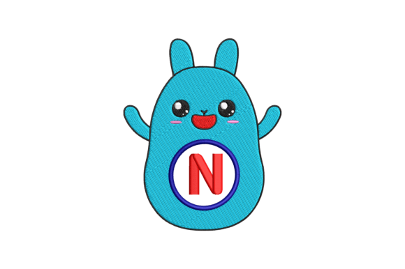 Cute Rabbit Letter N: A Designer’s Review for Personalized Gifts