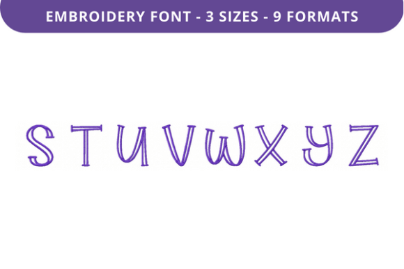 Review: Flat Alfredo Font S to Z for Craft Fairs