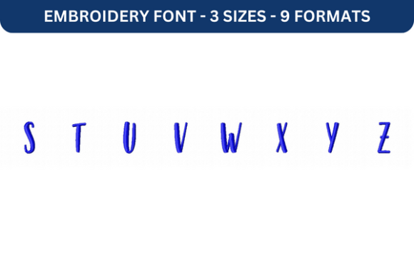 Review: Strawberry Blossom Font Upper S to Z