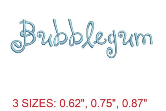 Reviewing Bubblegum Embroidery Font for Real Projects