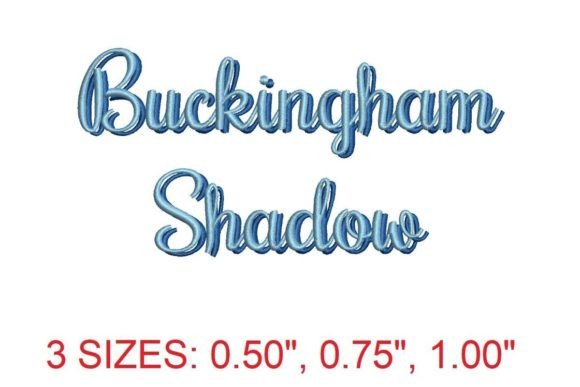 Reviewing Buckingham Shadow Font for Sweatshirts