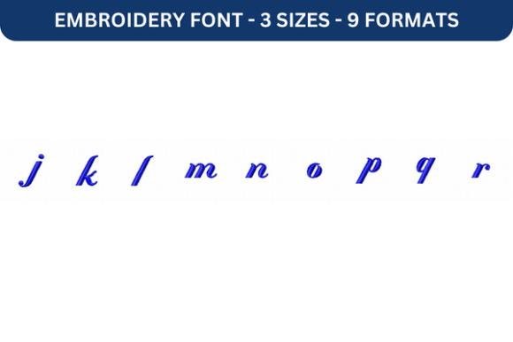 Reviewing Mademoiselle K Font Lower J to R