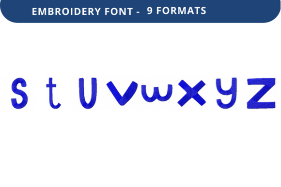 Reviewing Taffy Luck Font Lowercase S to Z